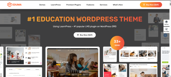 Eduma- education wordpress theme