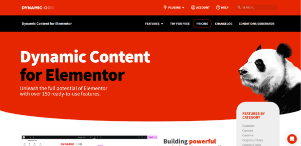 Dynamic Content For elementor plugin