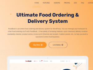 FoodBook Online Food Ordering & Delivery System