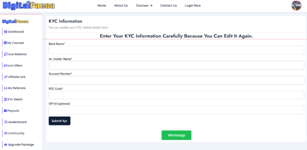 Advanced kyc