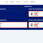advanced leaderboard