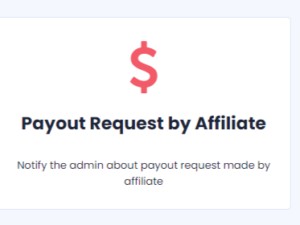 Payout Request By Affiliate Pro Addon