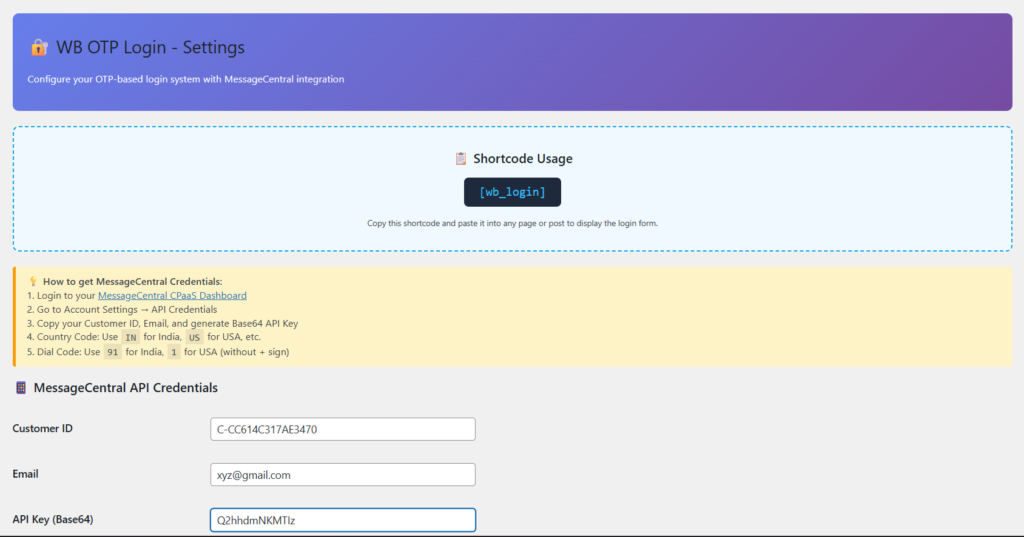 OTP Verification For WordPress Website Without DLT Registration